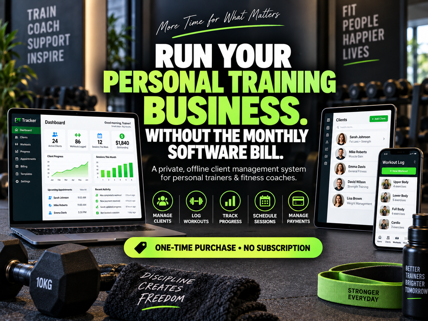 Personal Trainer Client Tracker